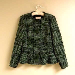 Rebecca Taylor Tweed Fit & Flare  Suit Jacket—Size 8—NWOT